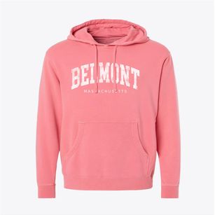 Belmont Massachusetts Urban Vibe Pigment-Dyed Hoodie