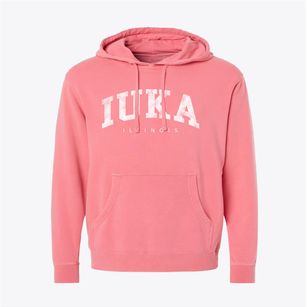 Iuka Illinois Urban Vibe Pigment-Dyed Hoodie