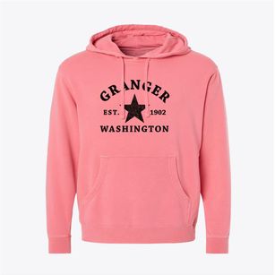 Granger Washington Star Pigment-Dyed Hoodie