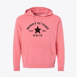 Mount Victory Ohio Star Pigment-Dyed Hoodie