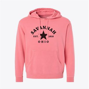 Savannah Ohio Star Pigment-Dyed Hoodie