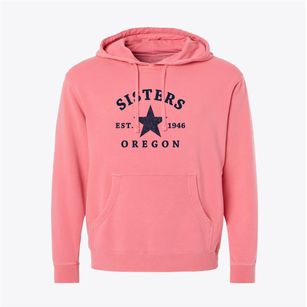Sisters Oregon Star Pigment-Dyed Hoodie