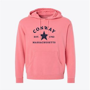 Conway Massachusetts Star Pigment-Dyed Hoodie