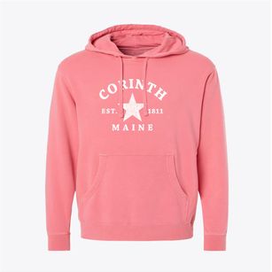 Corinth Maine Star Pigment-Dyed Hoodie