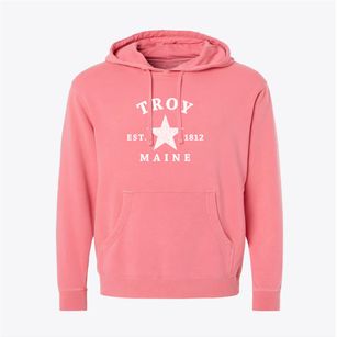 Troy Maine Star Pigment-Dyed Hoodie