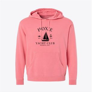 Hoxie Arkansas Yacht Club Pigment-Dyed Hoodie