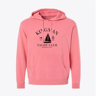 Kingman Arizona Yacht Club Pigment-Dyed Hoodie