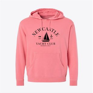 Newcastle Utah Yacht Club Pigment-Dyed Hoodie