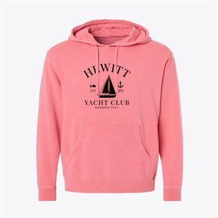 Hewitt Texas Yacht Club Pigment-Dyed Hoodie