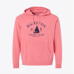 Hazelton Idaho Yacht Club Pigment-Dyed Hoodie