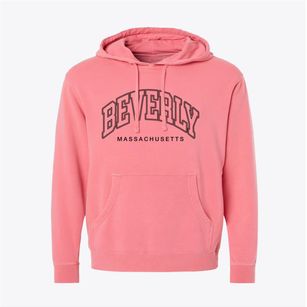 Beverly Massachusetts Inline Pigment-Dyed Hoodie