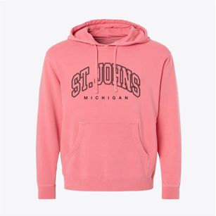 St. Johns Michigan Inline Pigment-Dyed Hoodie