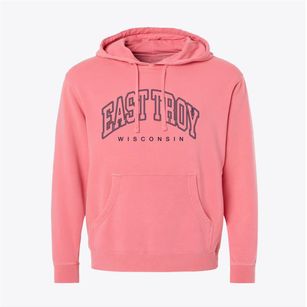 East Troy Wisconsin Inline Pigment-Dyed Hoodie
