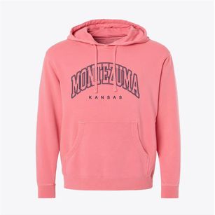 Montezuma Kansas Inline Pigment-Dyed Hoodie