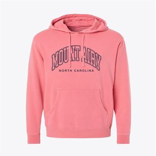 Mount Airy North Carolina Inline Pigment-Dyed Hoodie