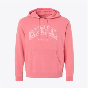 Castalia Ohio Inline Pigment-Dyed Hoodie