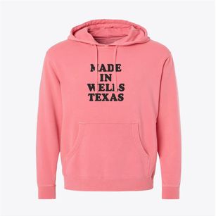 Wells Texas Classic 70s Pigment-Dyed Hoodie