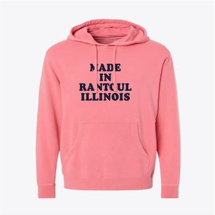 Rantoul Illinois Classic 70s Pigment-Dyed Hoodie