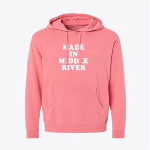 Middle River Minnesota Classic 70s Pigment-Dyed Hoodie