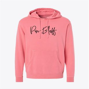 Pine Bluff Arkansas Freestyle Pigment-Dyed Hoodie