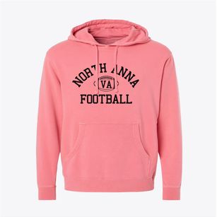 North Anna Virginia Football Pigment-Dyed Hoodie