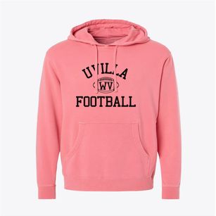 Uvilla West Virginia Football Pigment-Dyed Hoodie