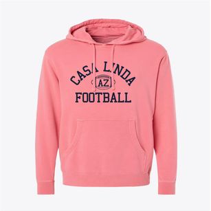 Casa Linda Arizona Football Pigment-Dyed Hoodie