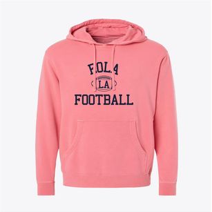 Eola Louisiana Football Pigment-Dyed Hoodie