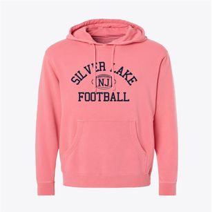 Silver Lake New Jersey Football Pigment-Dyed Hoodie