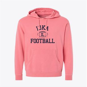 Iuka Illinois Football Pigment-Dyed Hoodie