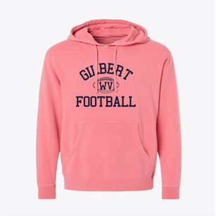 Gilbert West Virginia Football Pigment-Dyed Hoodie