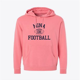 Mina Ohio Football Pigment-Dyed Hoodie