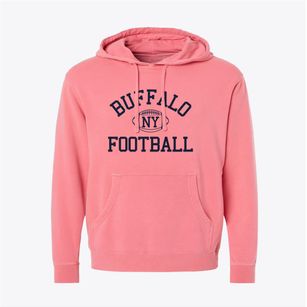 Buffalo New York Football Pigment-Dyed Hoodie