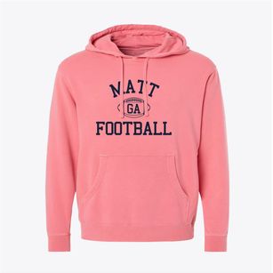 Matt Georgia Football Pigment-Dyed Hoodie