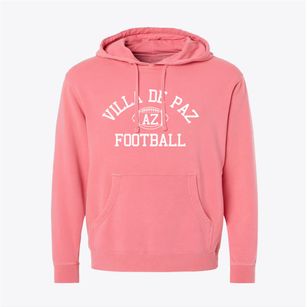Villa De Paz Arizona Football Pigment-Dyed Hoodie