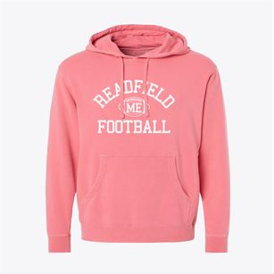 Readfield Maine Football Pigment-Dyed Hoodie