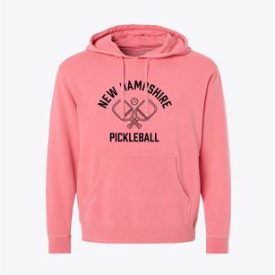 New Hampshire Ohio Pickleball Pigment-Dyed Hoodie