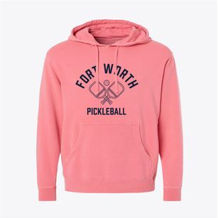 Fort Worth Texas Pickleball Pigment-Dyed Hoodie