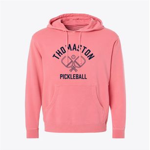 Thomaston Connecticut Pickleball Pigment-Dyed Hoodie