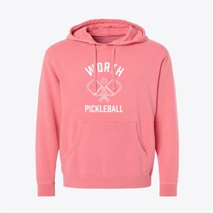 Worth Michigan Pickleball Pigment-Dyed Hoodie