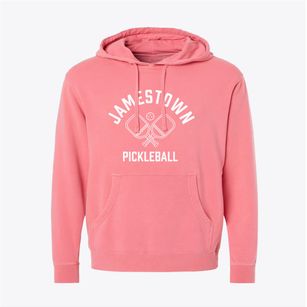 Jamestown Pennsylvania Pickleball Pigment-Dyed Hoodie