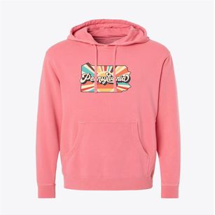  Pennsylvania Retro Art Pigment-Dyed Hoodie