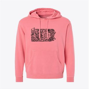  Pennsylvania Mandala Pigment-Dyed Hoodie