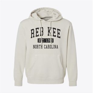 Reb Kee North Carolina Classic Established Pigment-Dyed Hoodie