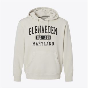 Glenarden Maryland Classic Established Pigment-Dyed Hoodie