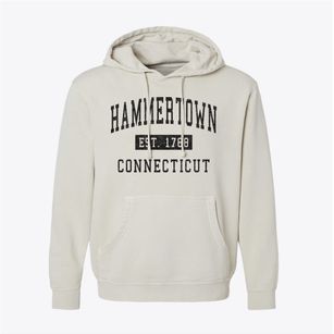 Hammertown Connecticut Classic Established Pigment-Dyed Hoodie