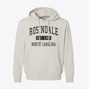 Rosindale North Carolina Classic Established Pigment-Dyed Hoodie