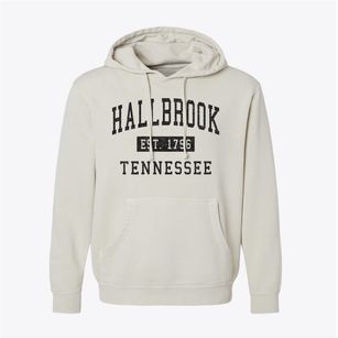 Hallbrook Tennessee Classic Established Pigment-Dyed Hoodie