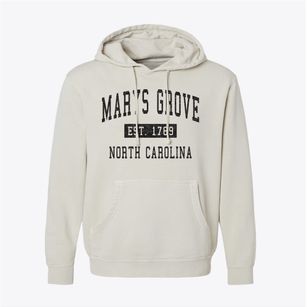 Marys Grove North Carolina Classic Established Pigment-Dyed Hoodie