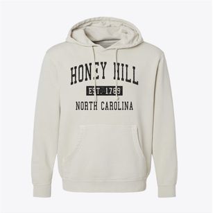Honey Hill North Carolina Classic Established Pigment-Dyed Hoodie